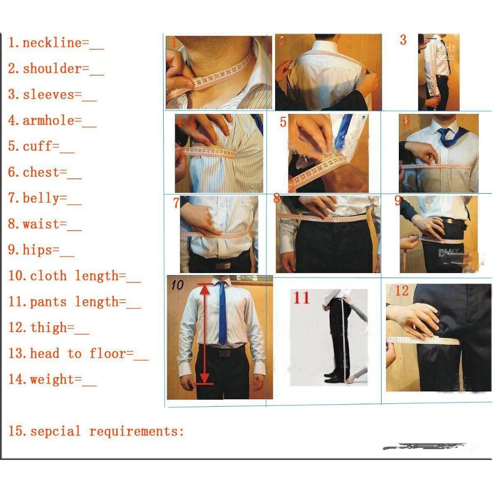 High Quality Men's Suits Red Single Breasted Wedding Groomsmen 3 Piece Jakcet Pants Vest Formal Occasion Male Clothing