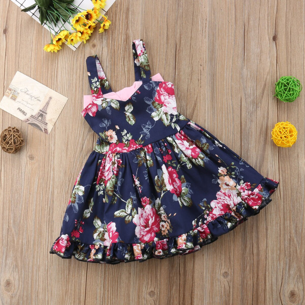 Flower Girl Princess Dress Kid Baby Party