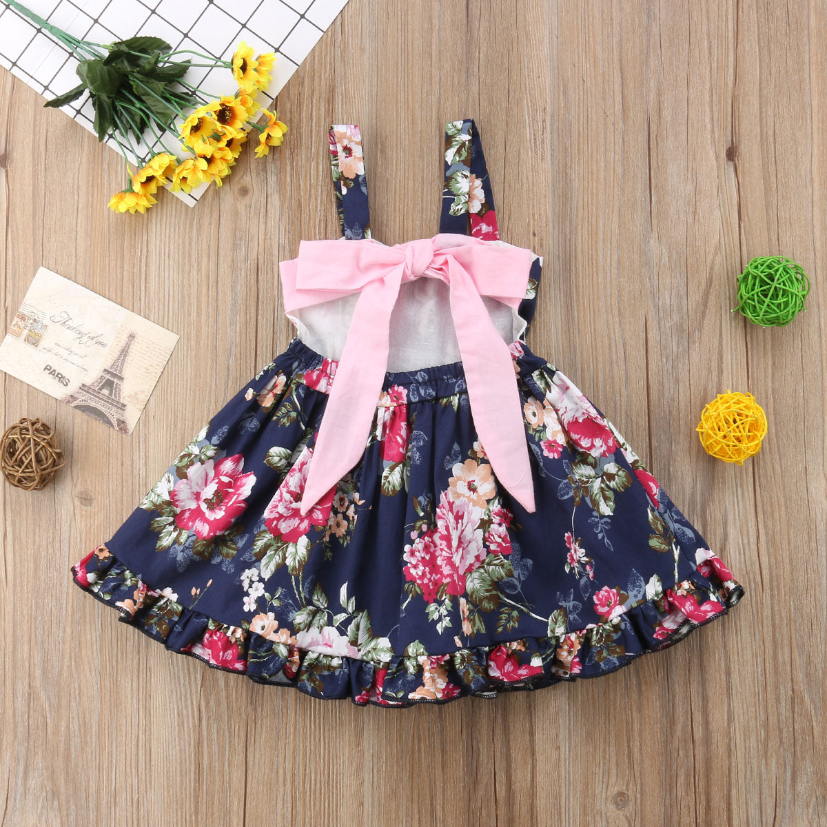 Flower Girl Princess Dress Kid Baby Party