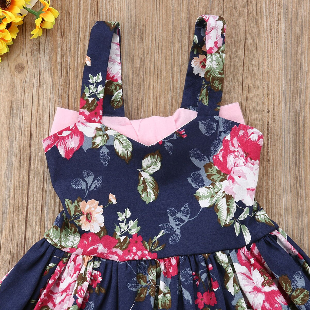 Flower Girl Princess Dress Kid Baby Party