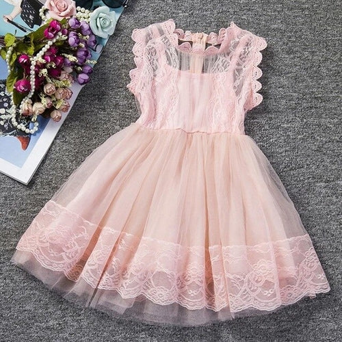 Girl Lace  Dress  Flower Girl