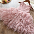 Dress of Girl Flowers Tulle Princess Party