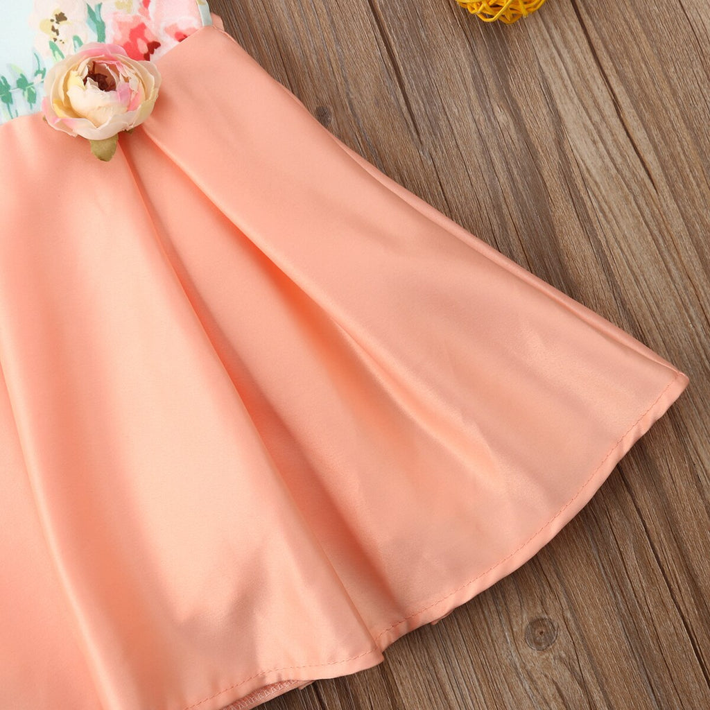 Flower Girl Princess Dress Baby Kid Party