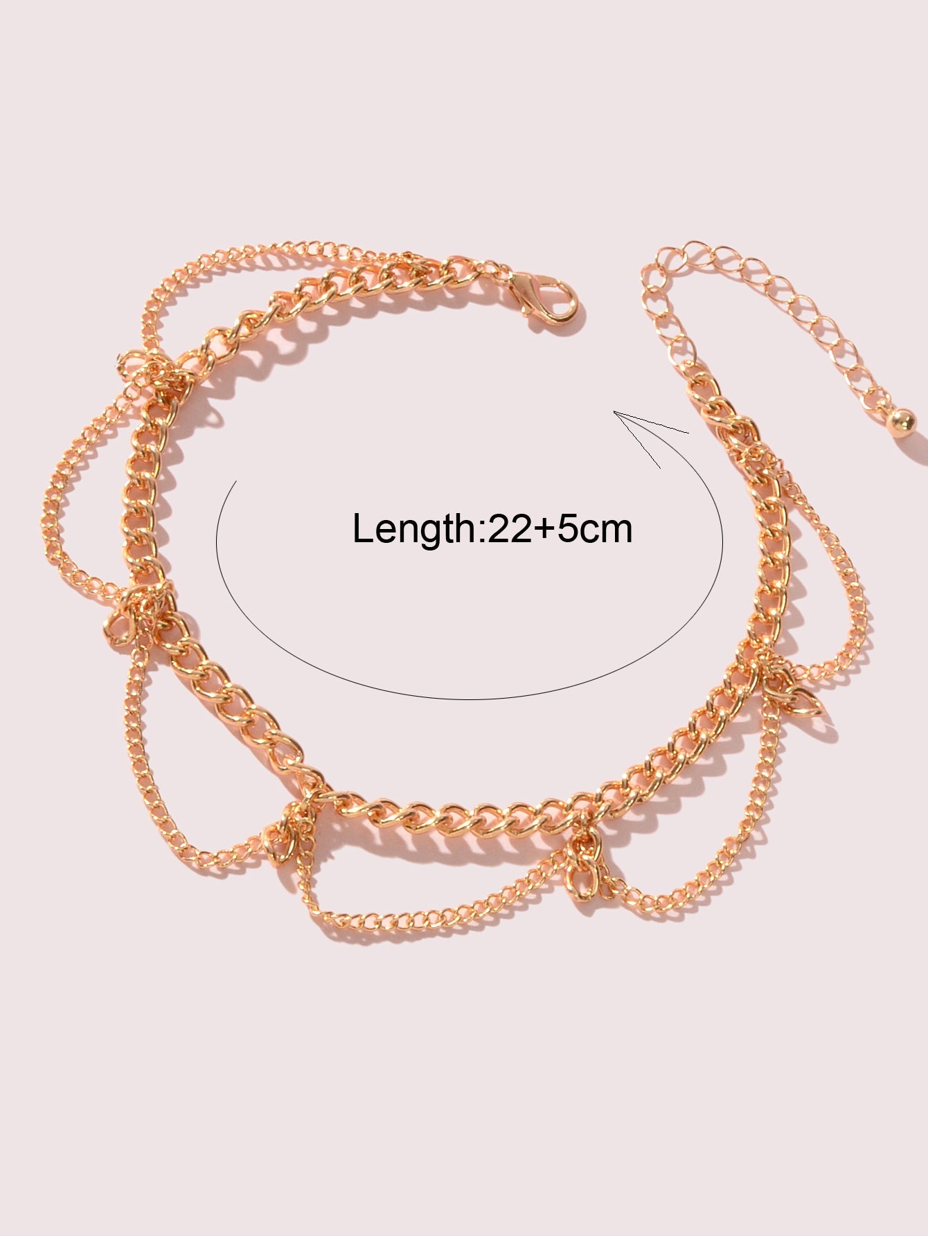 New Style Chain Anklet Trendy Handcrafted Beach Ankel Foot Jewellery