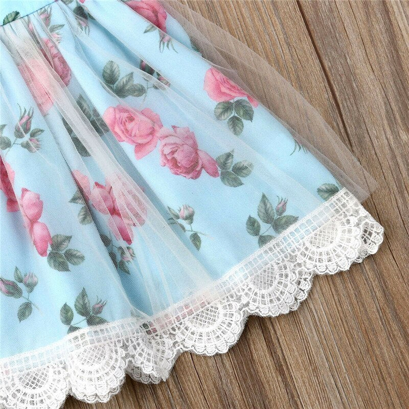 Flower Girls Dress Kids Tutu Pageant Wedding Party