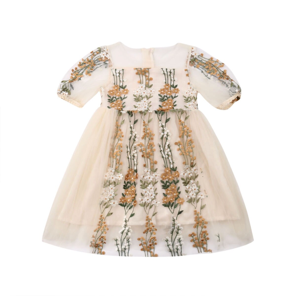 Formal Kids Baby Girl Princess Dress Flower
