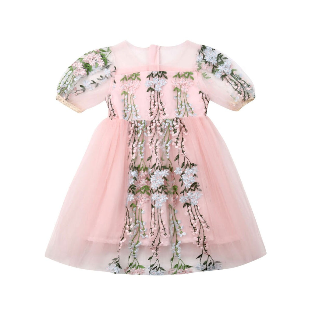 Formal Kids Baby Girl Princess Dress Flower