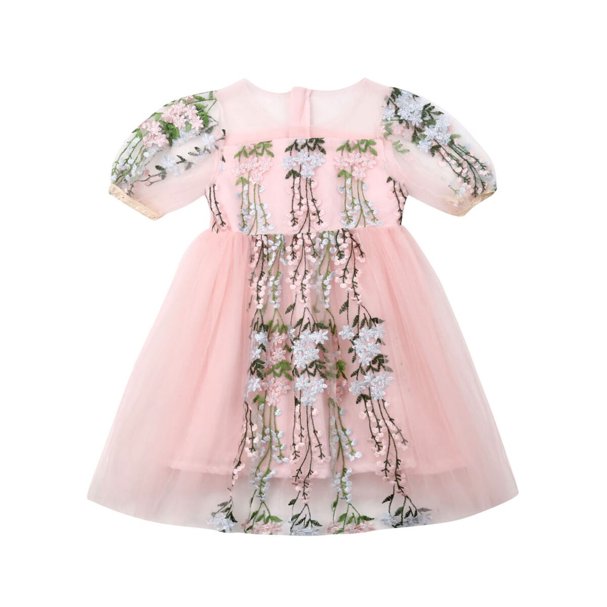 Formal Kids Baby Girl Princess Dress Flower