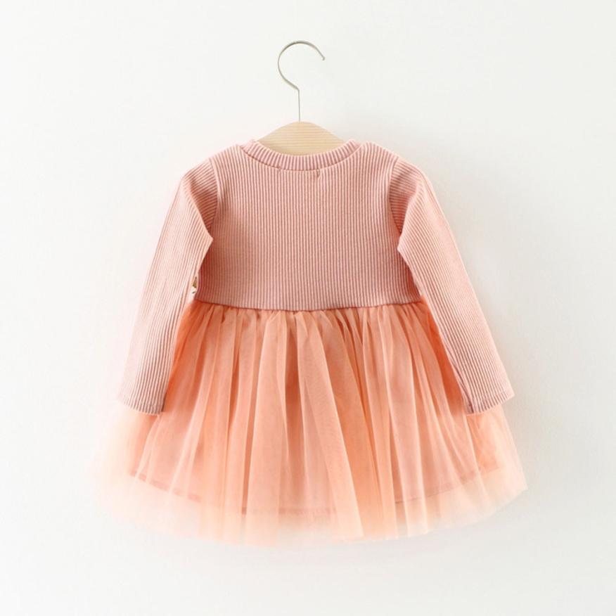 Newborn Baby Girl Dress Flower Baby