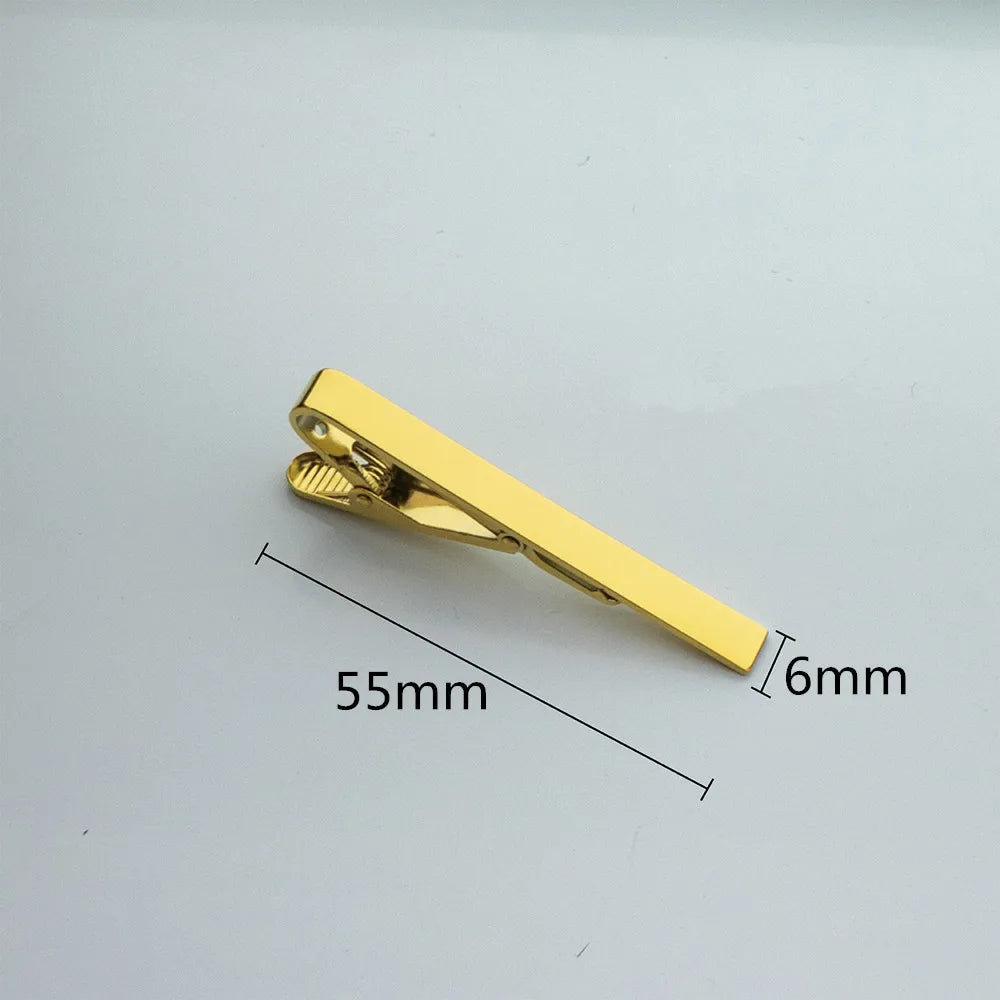Personalized Custom Logo Name Necktie Pin Business Best Men Formal Wedding Suit Accessories Customization Gifts