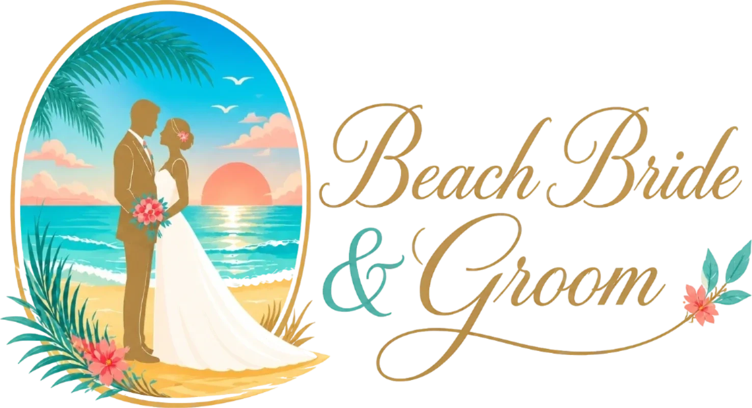 Beach Bride & Groom