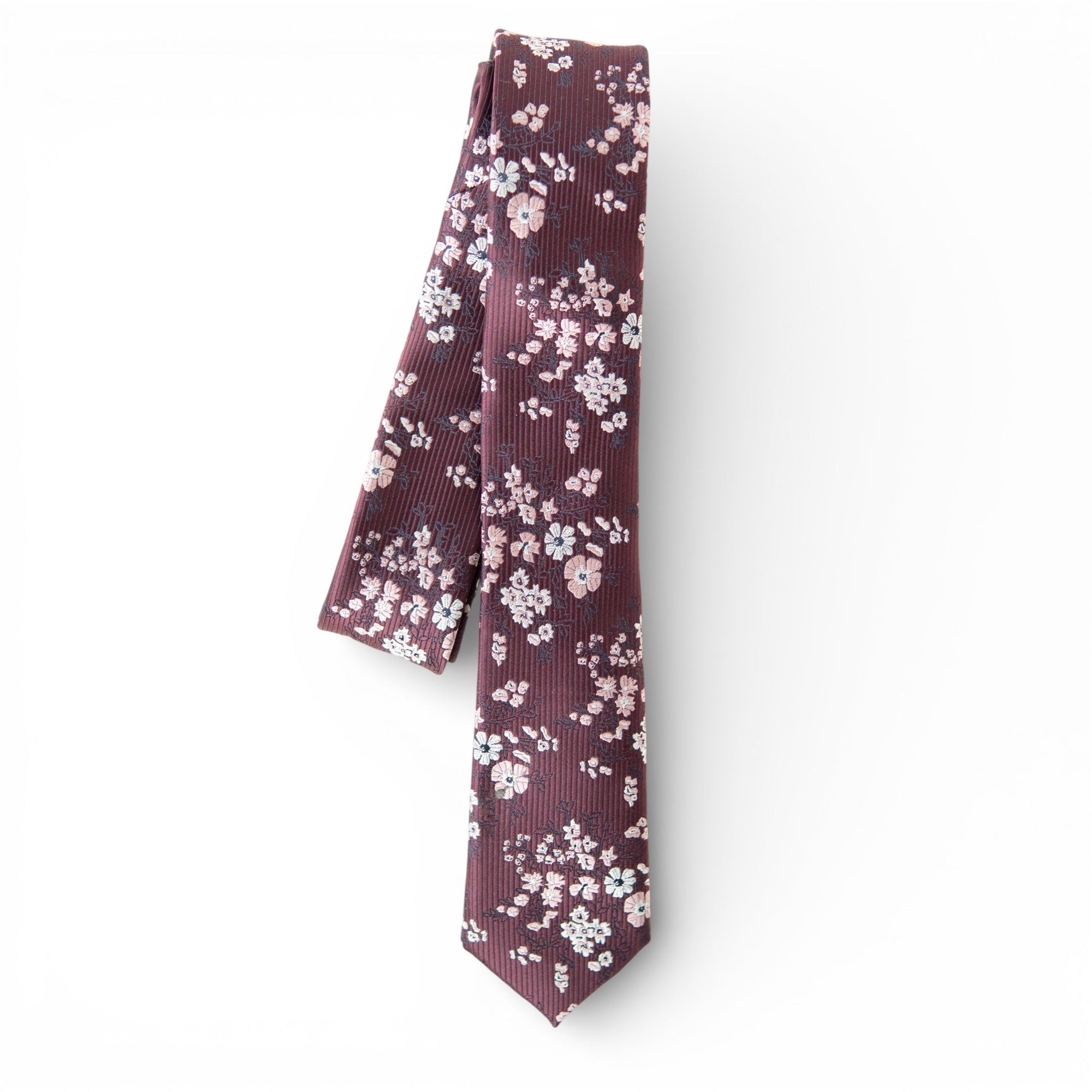 Sangria Floral - Youth Tie
