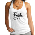 Womens Fitness Tank Top Graphic T-shirt - Bride Accessories - Wedding